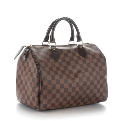Louis Vuitton Damier Ebene Speedy 30 3 of 9