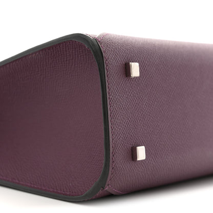 Moynat Carat Calfskin Gabrielle PM Eggplant 8 of 14