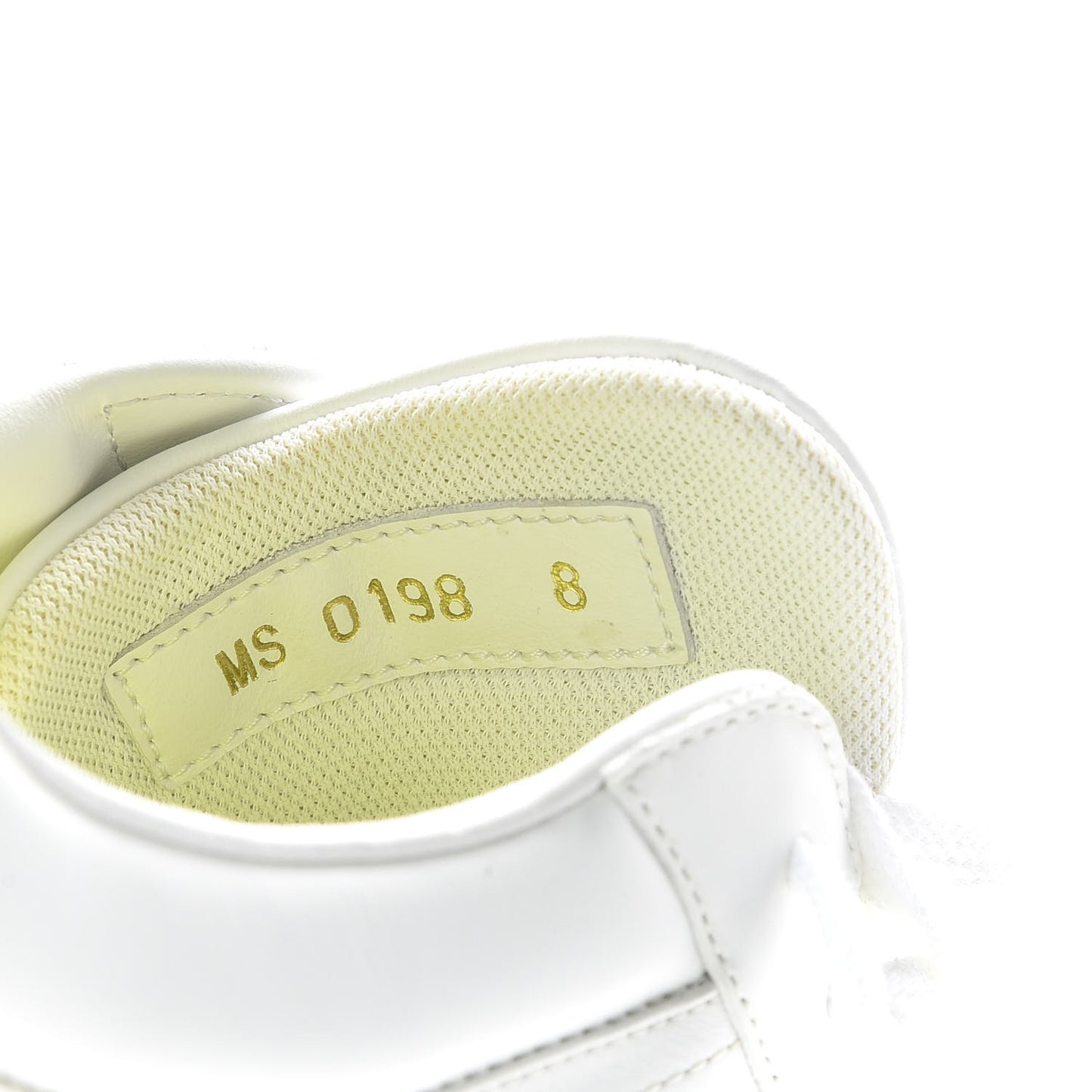 Calfskin Mens Luxembourg Sneakers 8 Yellow