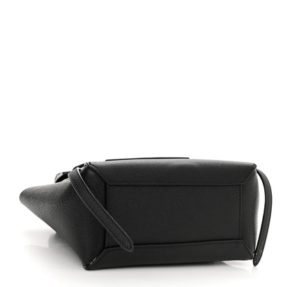 Celine Grained Calfskin Nano Belt Bag Black 4 of 14