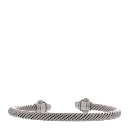 David Yurman Aluminum 5mm Renaissance Bracelet Darkened Silver 2 of 5