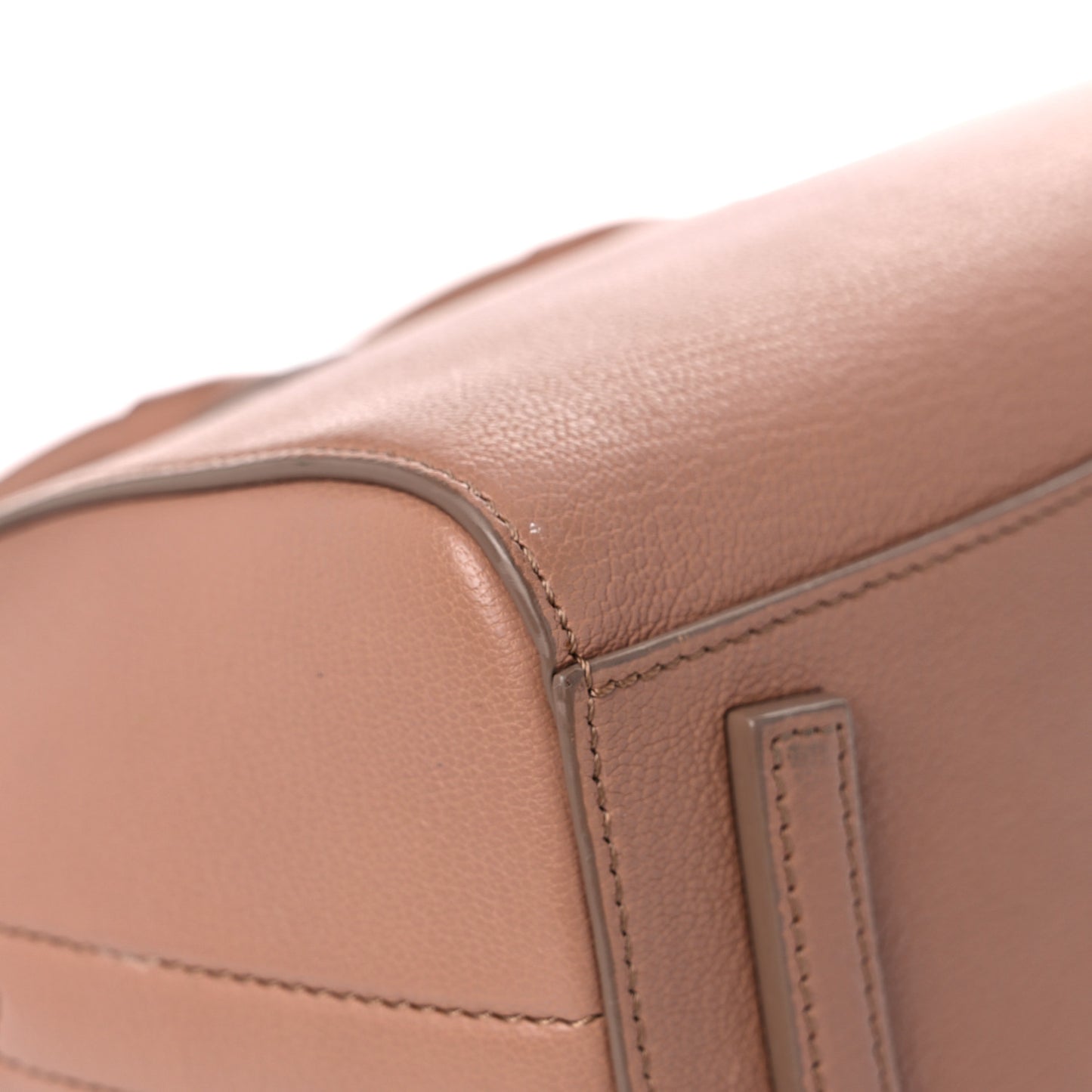 Sugar Goatskin Mini Antigona Old Pink