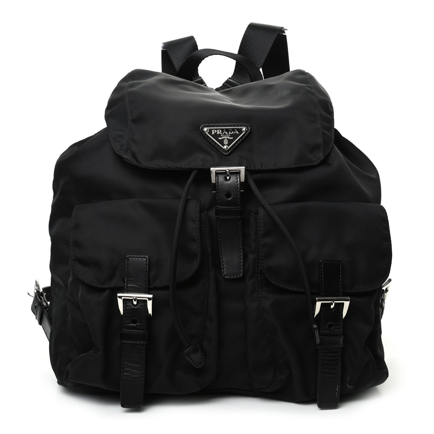 Nylon Vela Backpack Black