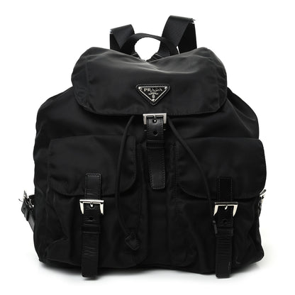 Prada Nylon Vela Backpack Black 1 of 8