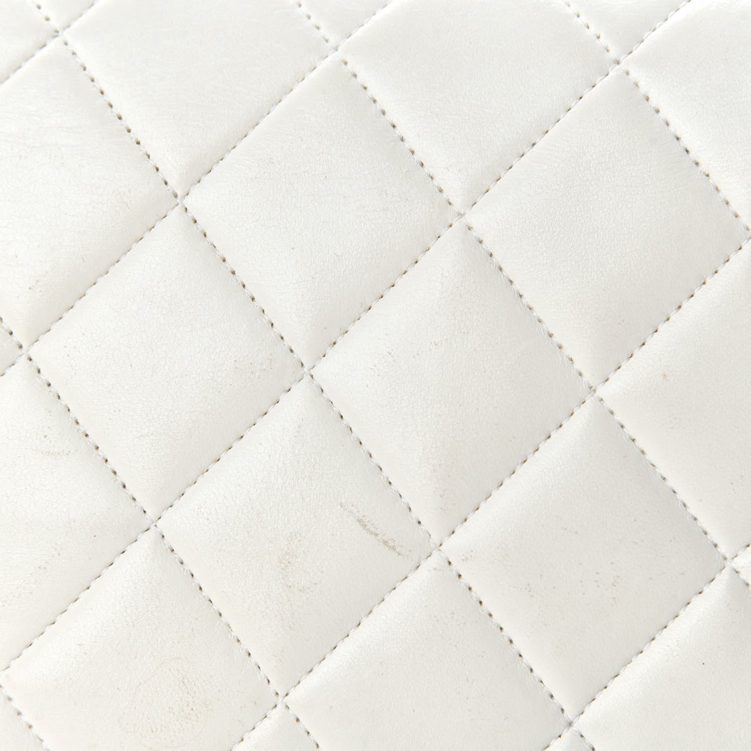 Chanel Lambskin Quilted Small Single Flap White 8 of 15