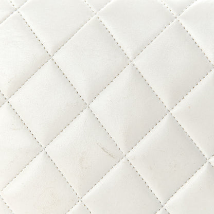Chanel Lambskin Quilted Small Single Flap White 8 of 15