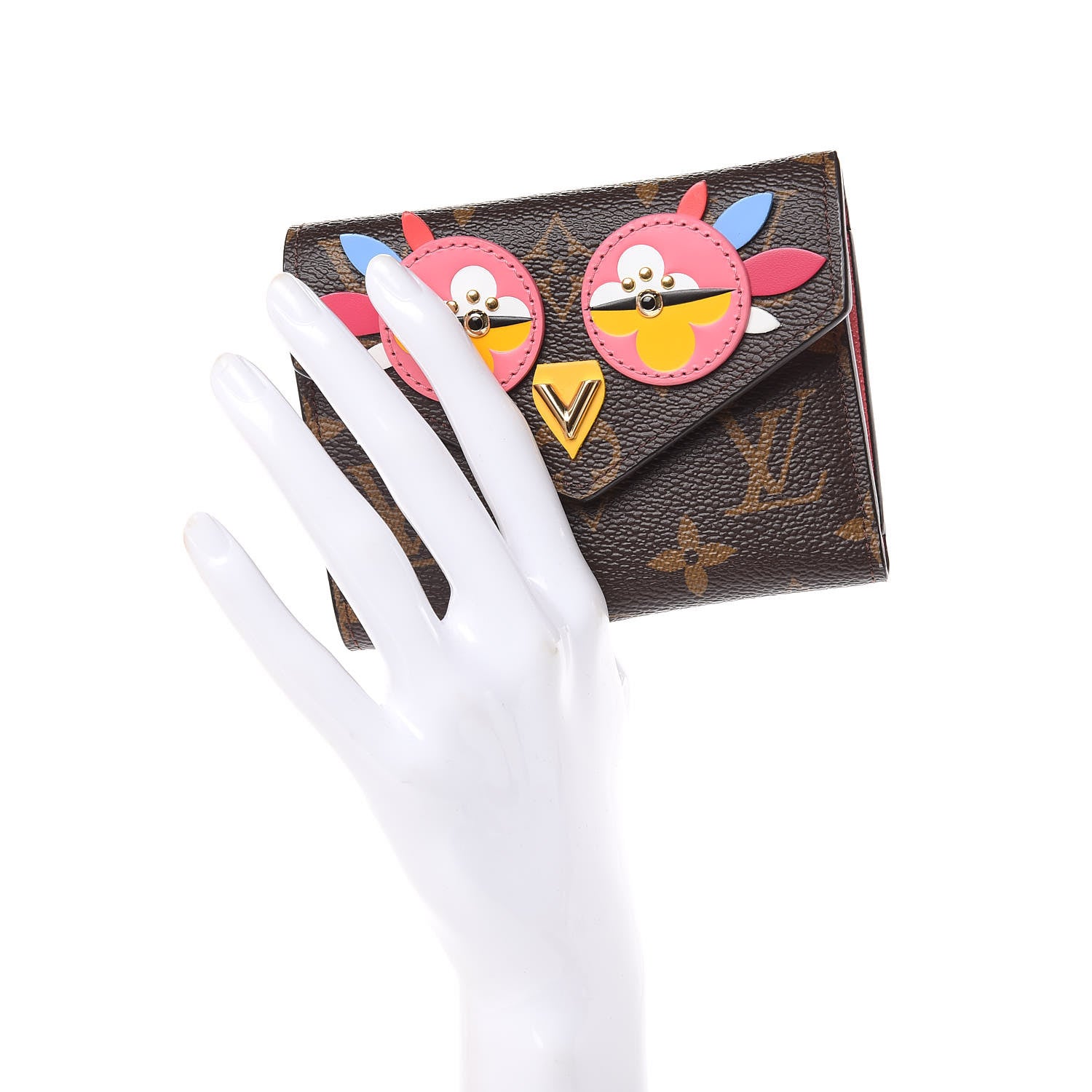 Louis Vuitton Monogram Lovely Birds Victorine Wallet 2 of 8