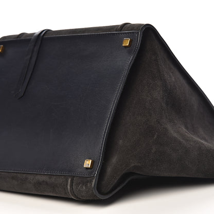 Celine Suede Medium Phantom Luggage Anthracite 18 of 20