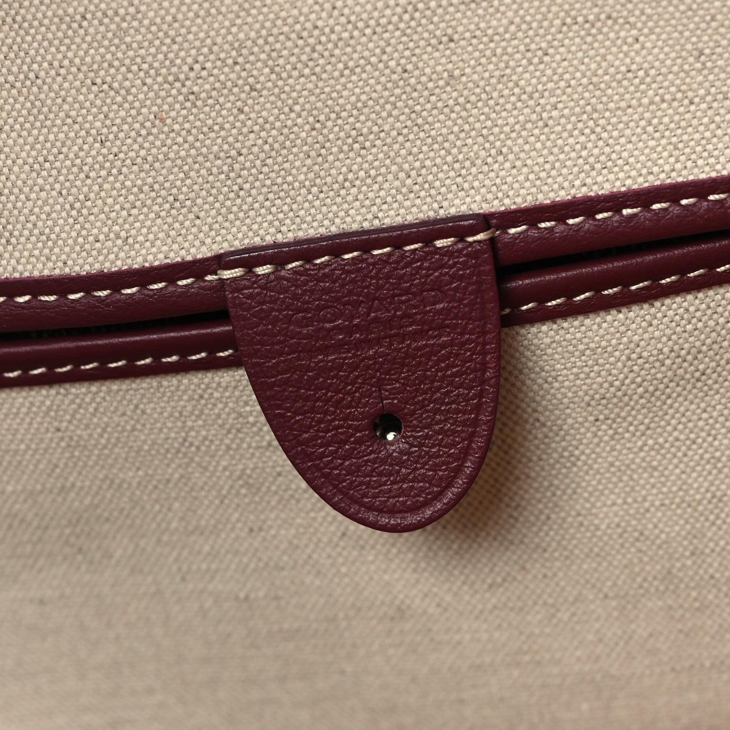 Goyard Goyardine Artois GM Burgundy 6 of 11