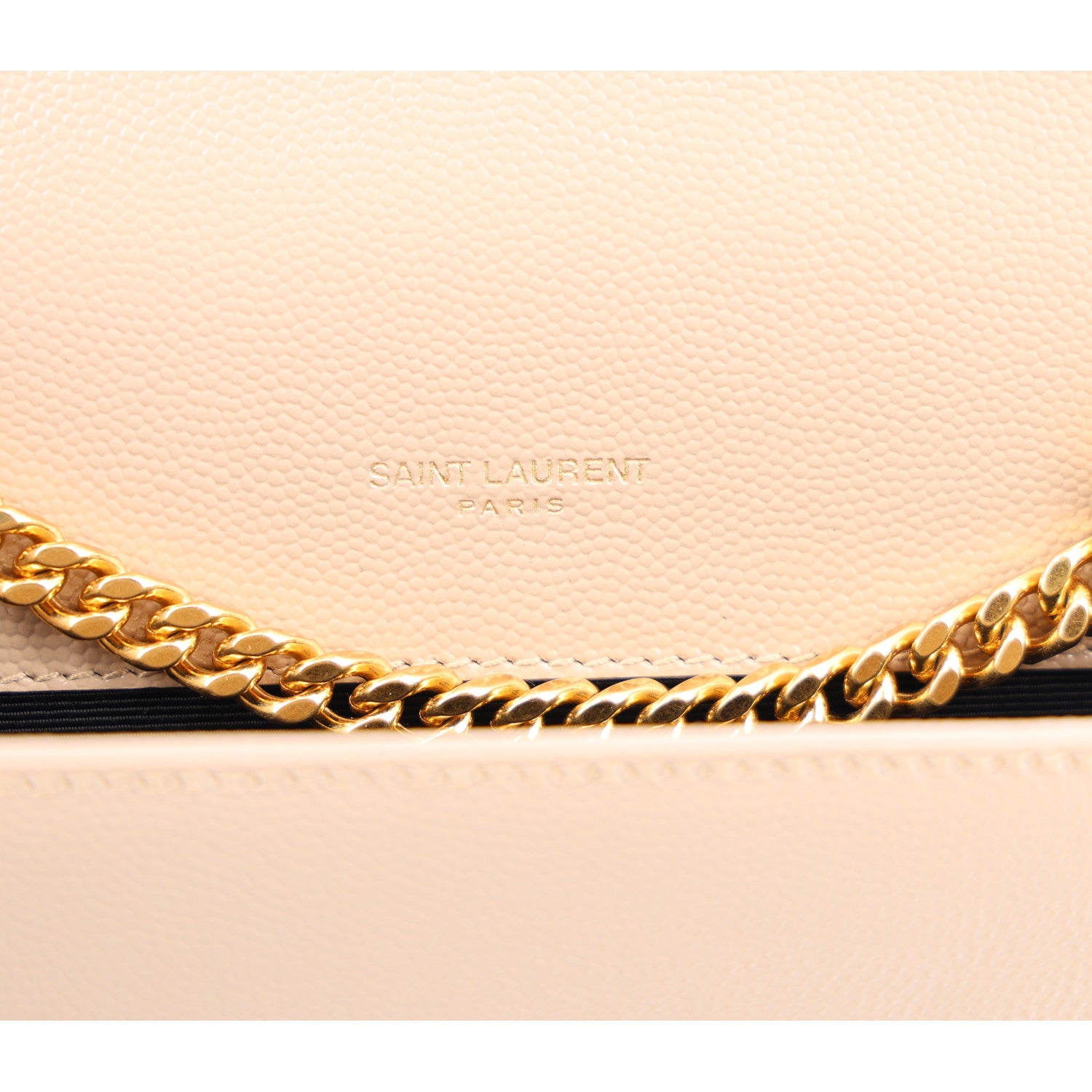 Saint Laurent Grain De Poudre Small Monogram Kate Satchel Dark Beige 5 of 10