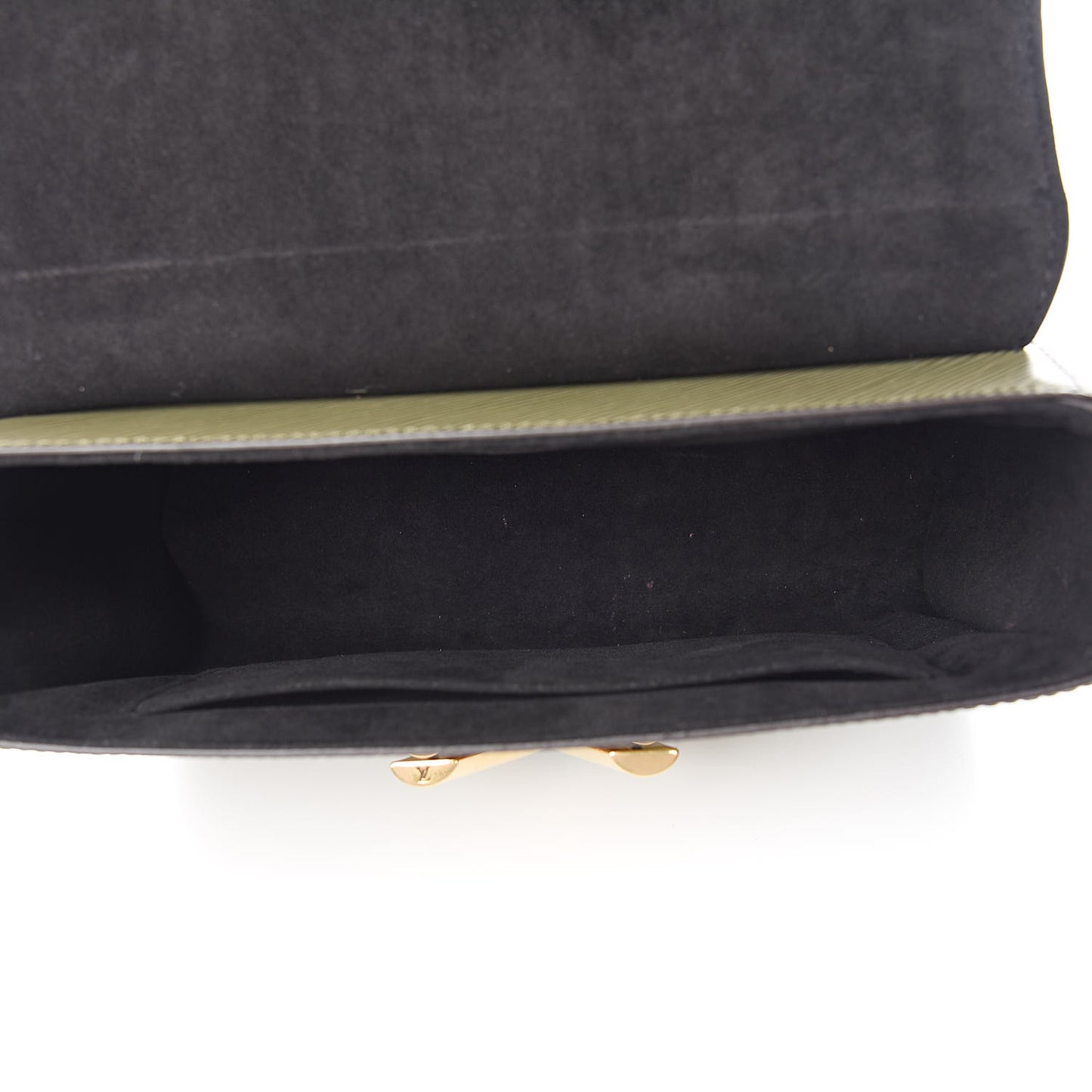 Epi Monogram Kabuki Twist Shoulder Bag MM Green