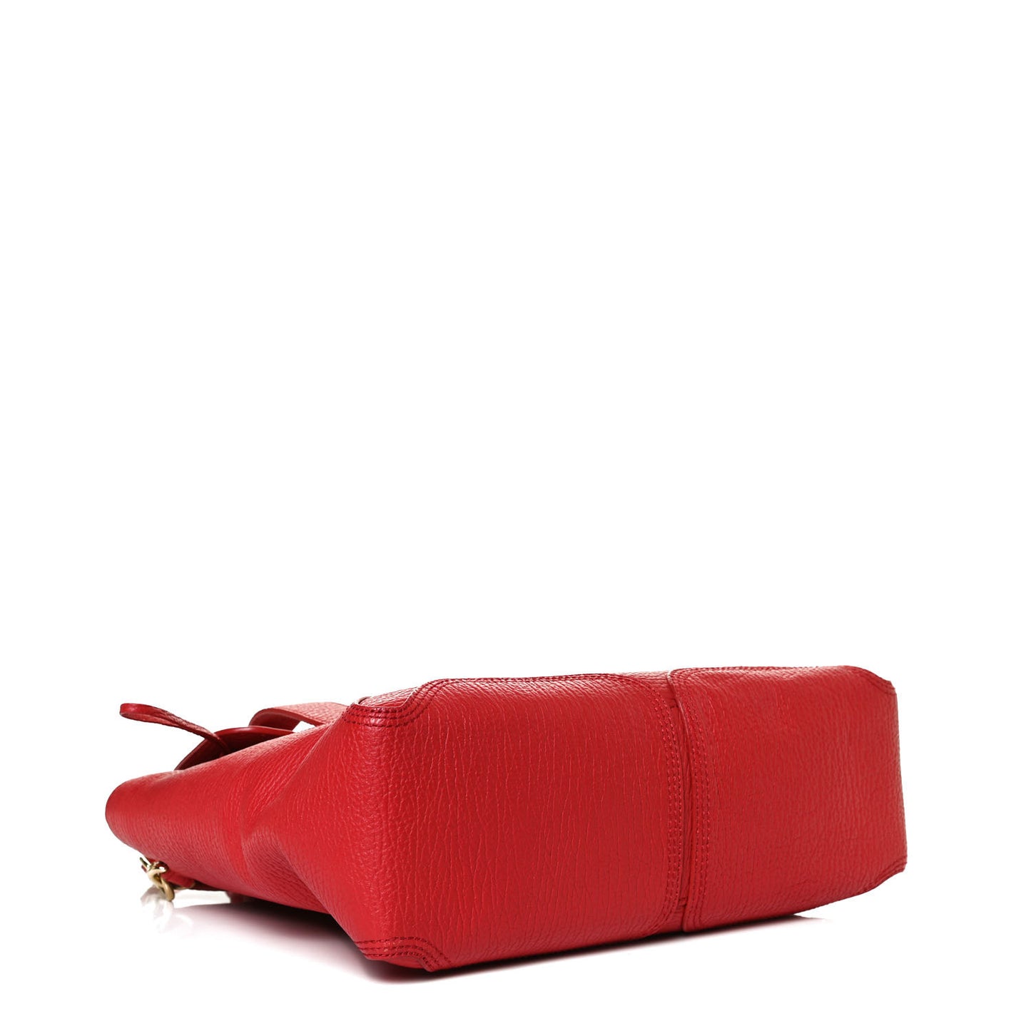 Textured Calfskin Medium Pashli Satchel Red
