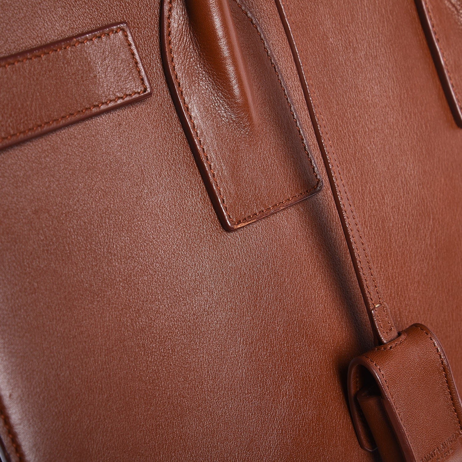 Saint Laurent Calfskin Small Sac de Jour Cotto 13 of 13