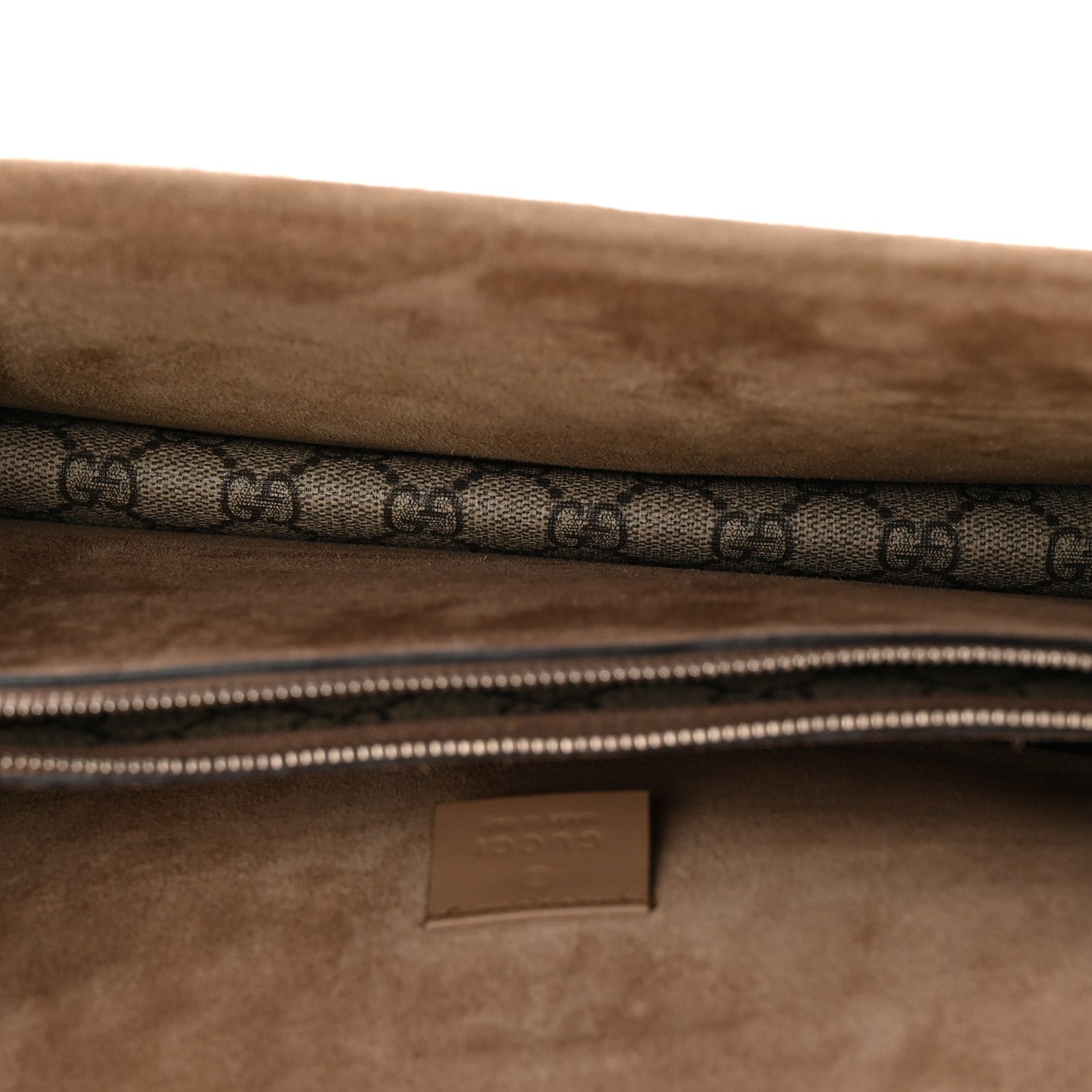 Gucci GG Supreme Monogram Small Dionysus Shoulder Bag Taupe 5 of 11