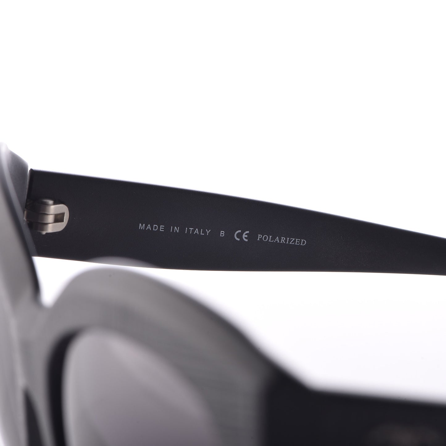 Tweed Effect CC Polarized Butterfly Signature Sunglasses 5332 Black