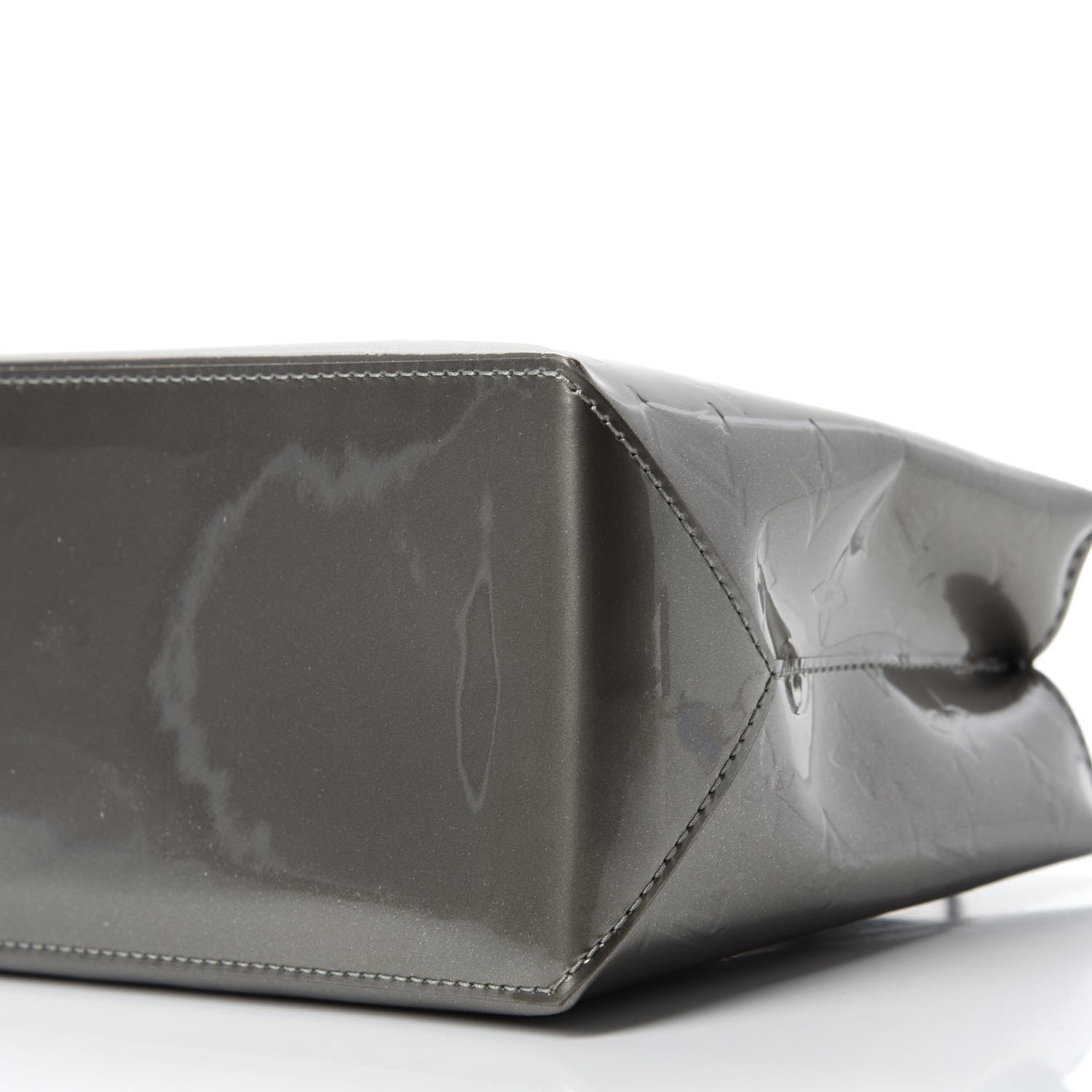 Louis Vuitton Vernis Wilshire PM Gris Art Deco 7 of 9