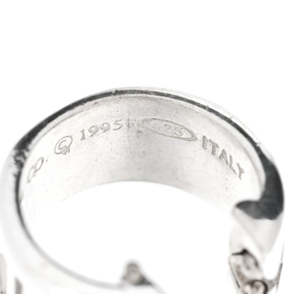 Tiffany Sterling Silver Small Atlas Hoop Earrings 5 of 6