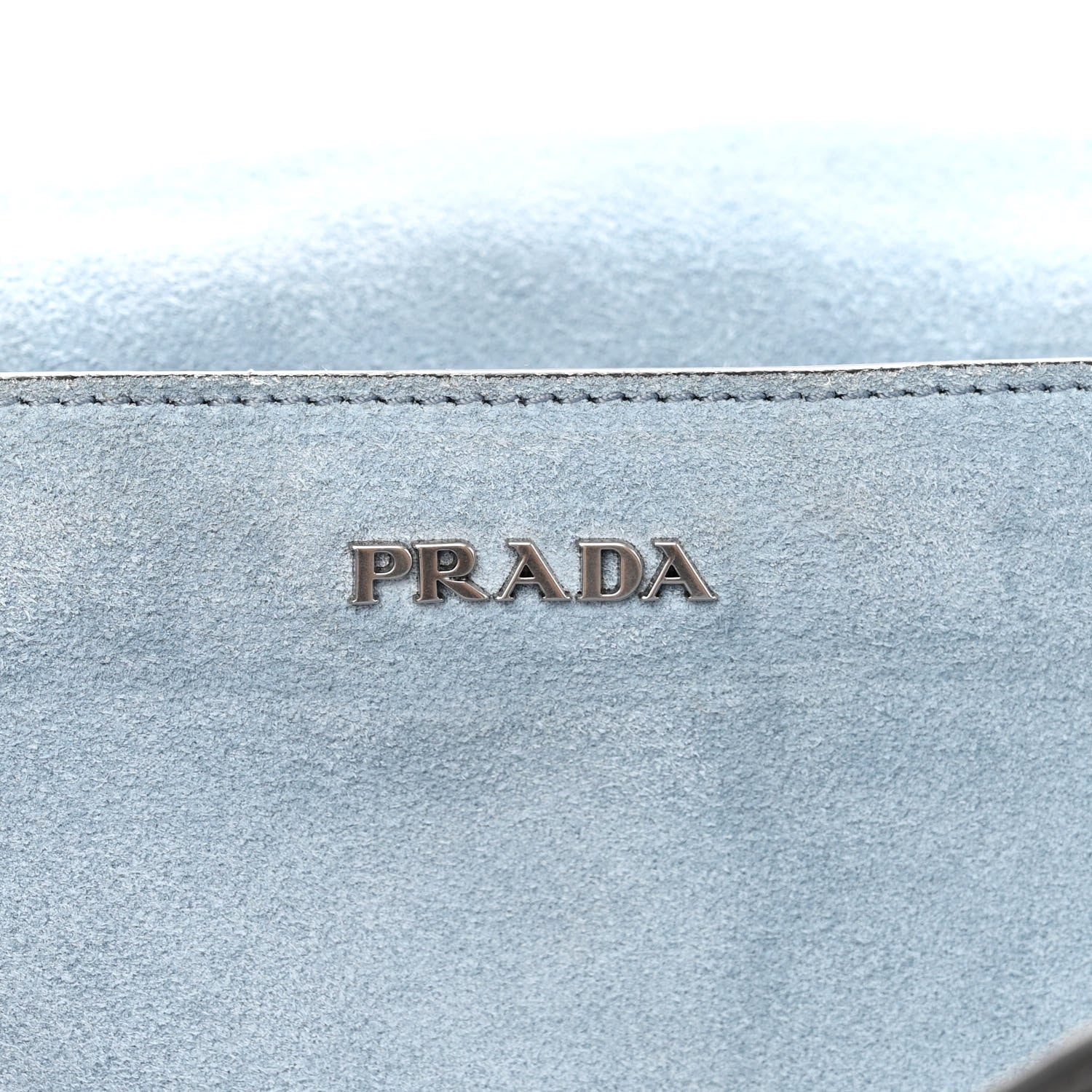 Prada Glace Calfskin Large Soft Cahier Bag Black 6 of 10