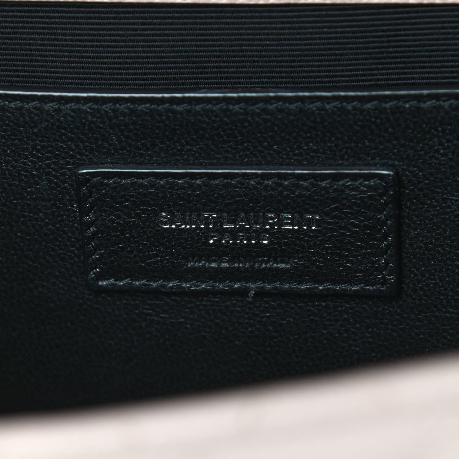 Saint Laurent Grain De Poudre Textured Mixed Matelasse Medium Triquilt Monogram Satchel Marble Pink 6 of 9