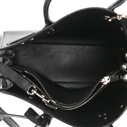 Saint Laurent Grained Calfskin Baby Sac De Jour Black 7 of 13