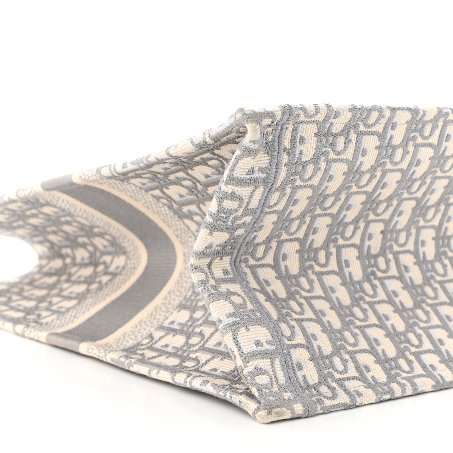 Christian Dior Oblique Large Book Tote Grey 9 of 14