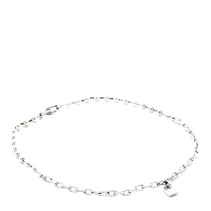 Tiffany Sterling Silver Freshwater Cultured Pearl HardWear Lock Bracelet 1 of 4