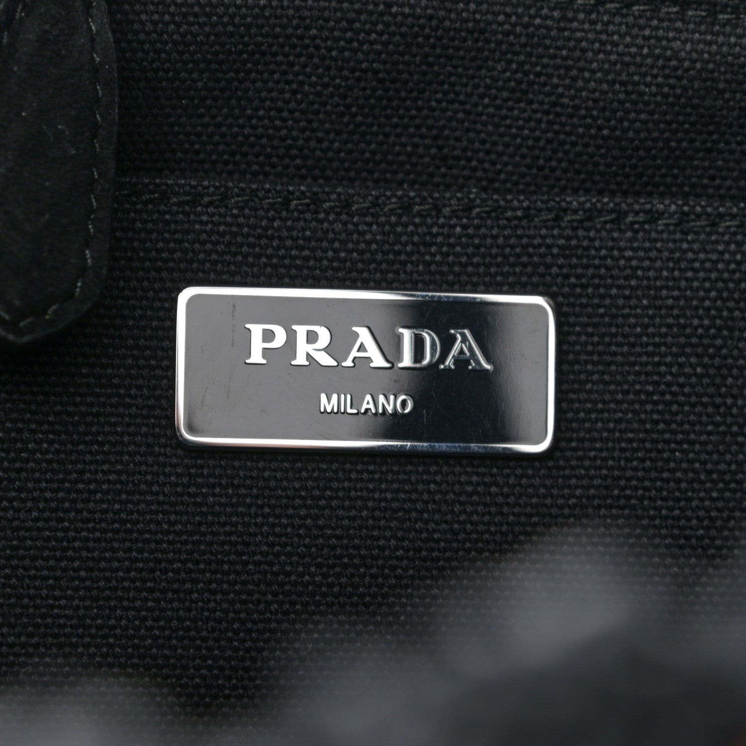 Prada Raffia Crochet Giardiniera Tote Black 6 of 9