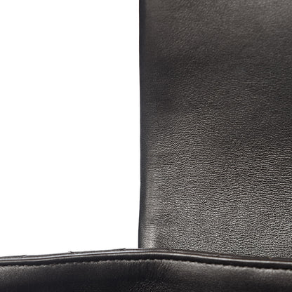 Chanel Metallic Calfskin Quilted Flap Tote Dark Silver 9 of 18