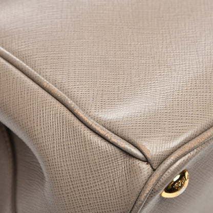 Prada Saffiano Medium Galleria Double Zip Tote Argilla 9 of 15