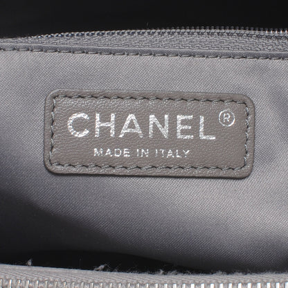 Chanel Caviar Grand Shopping Tote GST Light Grey 6 of 7
