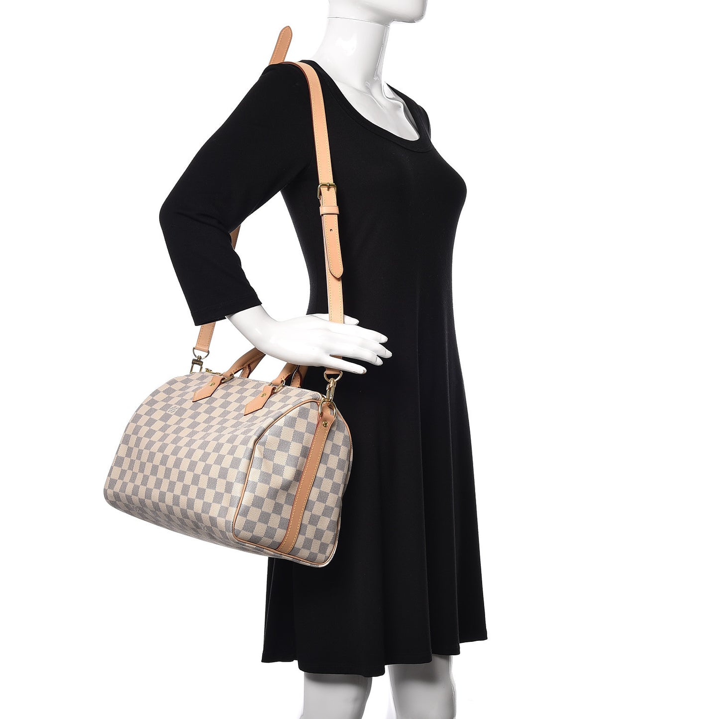 Damier Azur Speedy Bandouliere 30