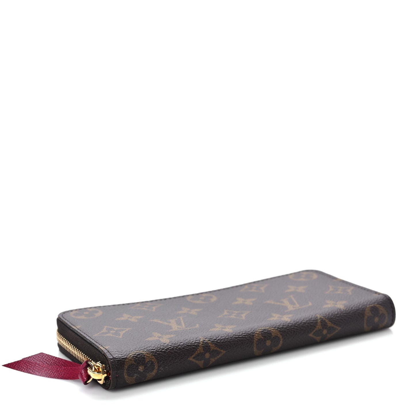 Monogram Clemence Wallet Fuchsia