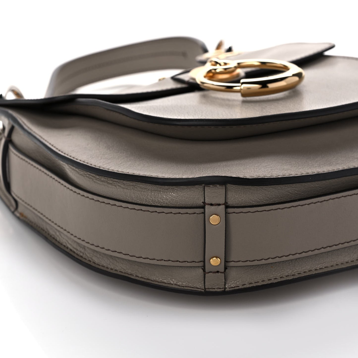 Calfskin Medium Tess Hobo Grey