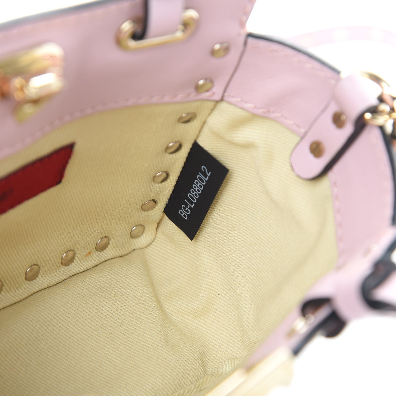 Valentino Garavani Vitello Micro Rockstud Tote Cipria 8 of 14