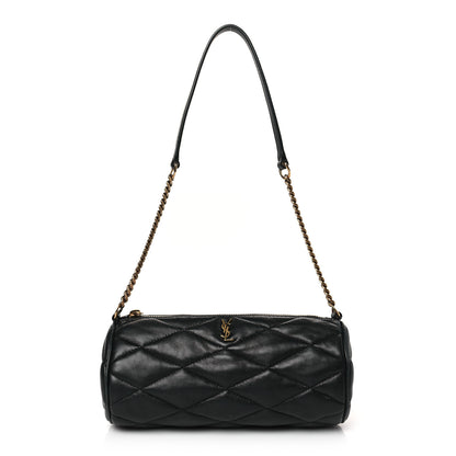 Saint Laurent Lambskin Monogram Mini Sade Tube Bag Black 1 of 9