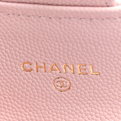 Chanel Caviar Quilted Medium Flap Wallet Light Pink 6 of 9
