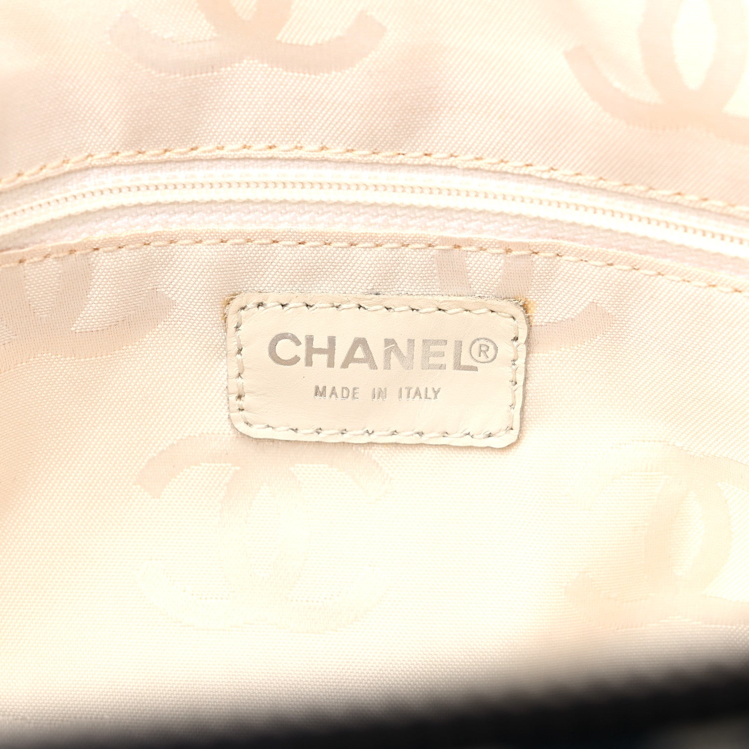 Chanel Canvas 31 Rue Cambon Shoulder Bag White Blue 6 of 12