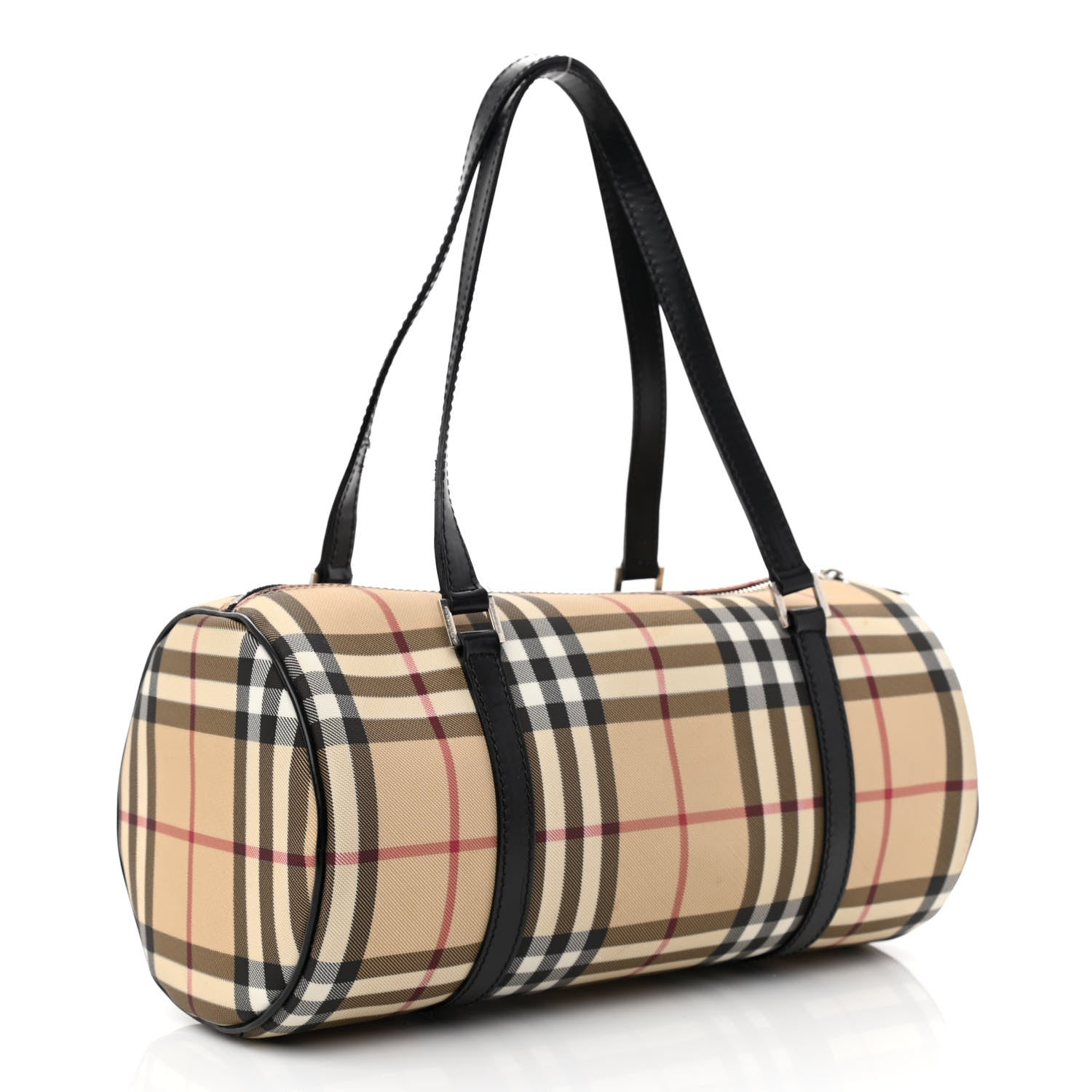 Burberry House Check Barrel Bag Black 3 of 15