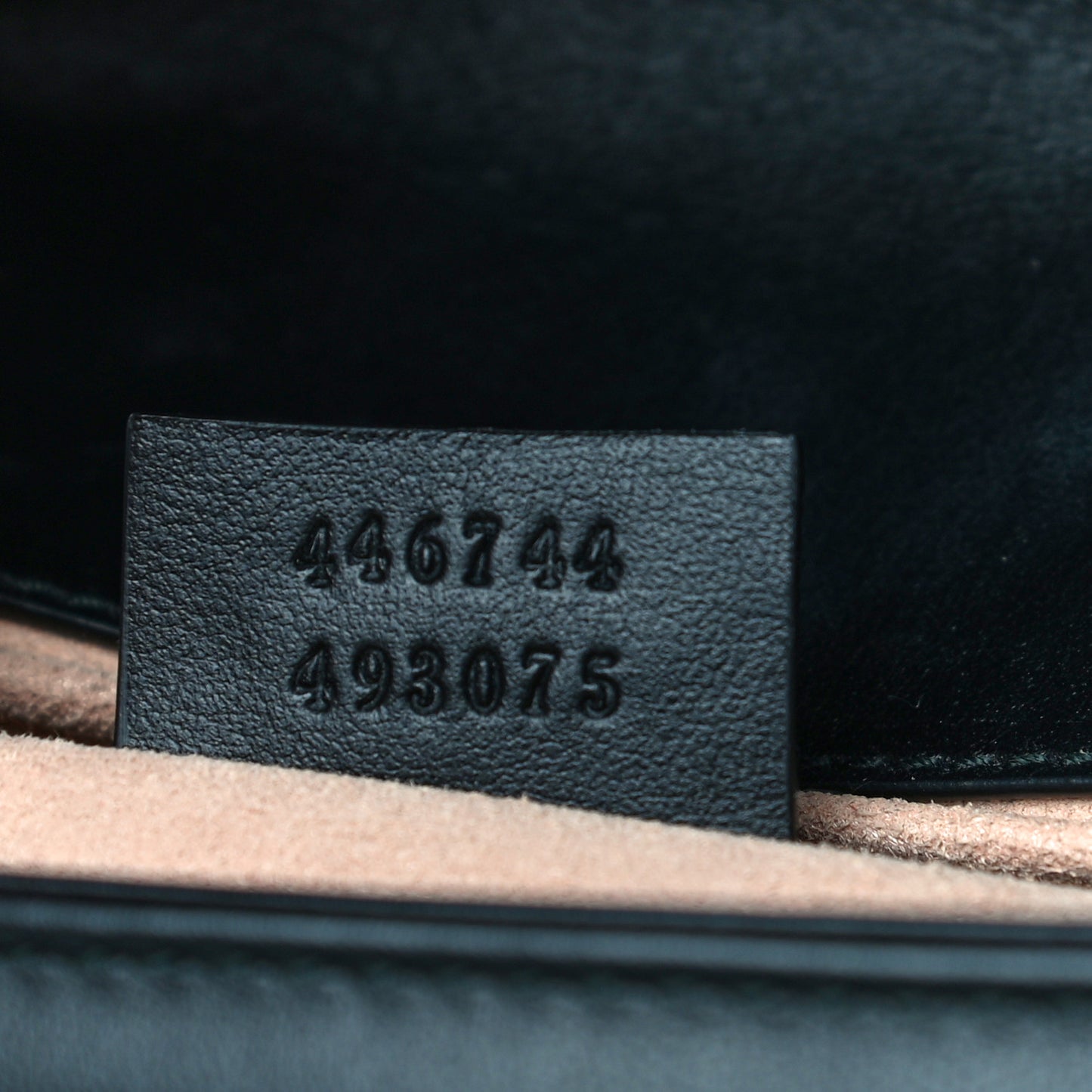 Calfskin Matelasse Mini GG Marmont Shoulder Bag Black