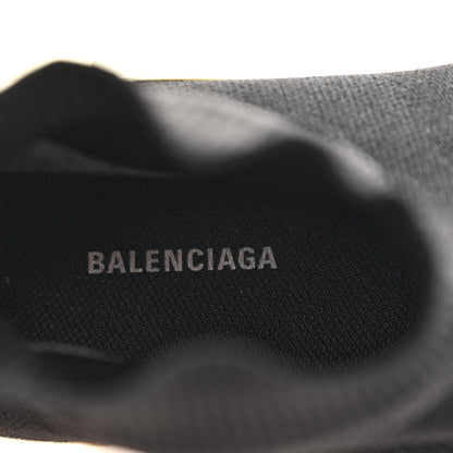 Balenciaga Neoprene Knit Womens Speed Sneakers 37 Black White 7 of 10