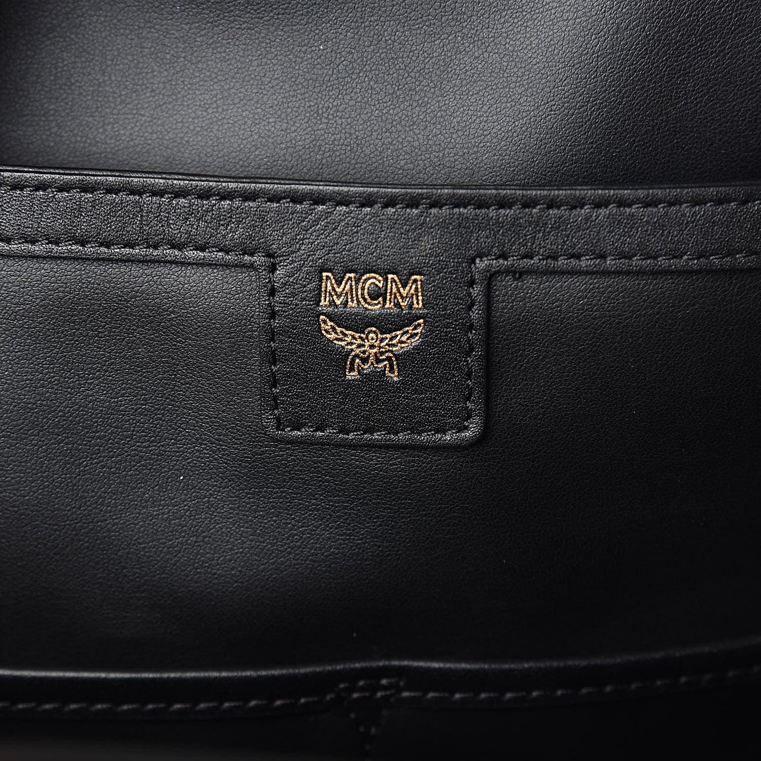 MCM Visetos Large Side Studs Stark Backpack Cognac 6 of 9