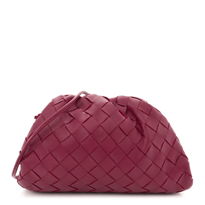 Bottega Veneta Nappa Intrecciato The Mini Pouch Amaranto 1 of 11