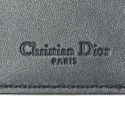 Christian Dior Metallic Patent Micro-Cannage Lady Dior Card Holder Silver 6 of 10