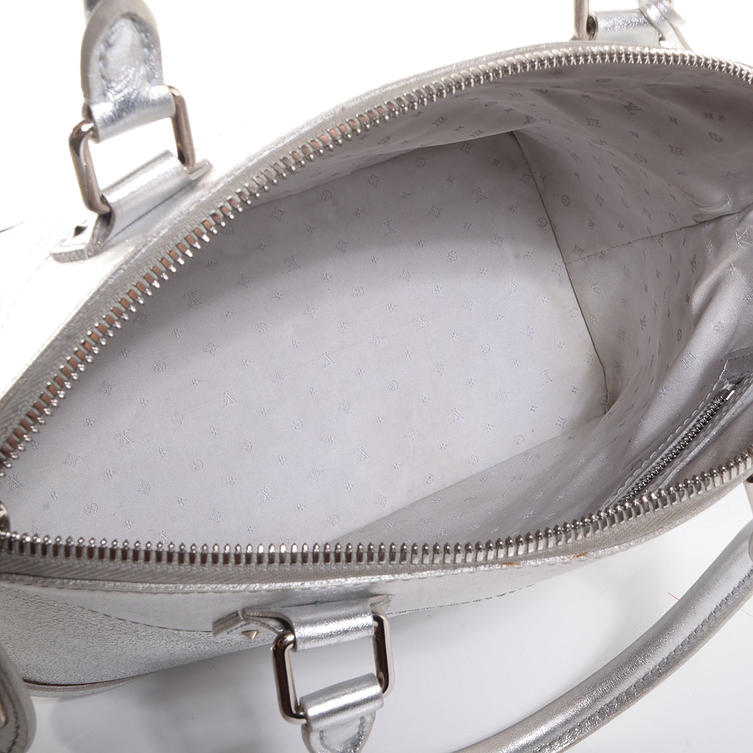 Louis Vuitton Suhali Lockit PM Silver 5 of 7