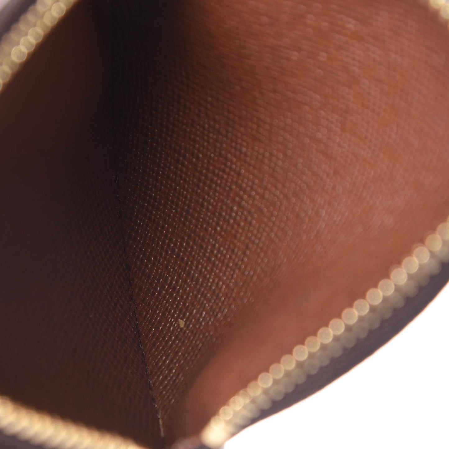 Monogram Round Coin Purse