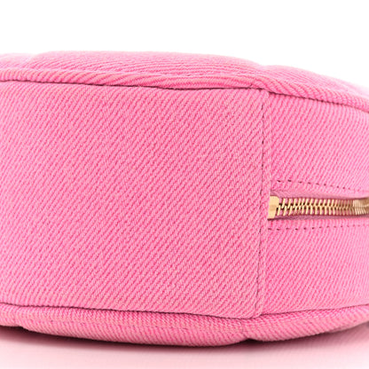 Chanel Denim Chanel 19 Round Clutch With Chain Pink 9 of 11