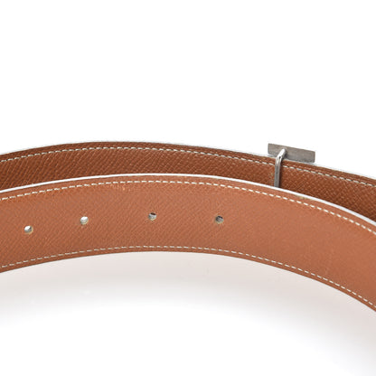 Hermes Box Epsom 32mm H Belt 70 Black Gold 8 of 8