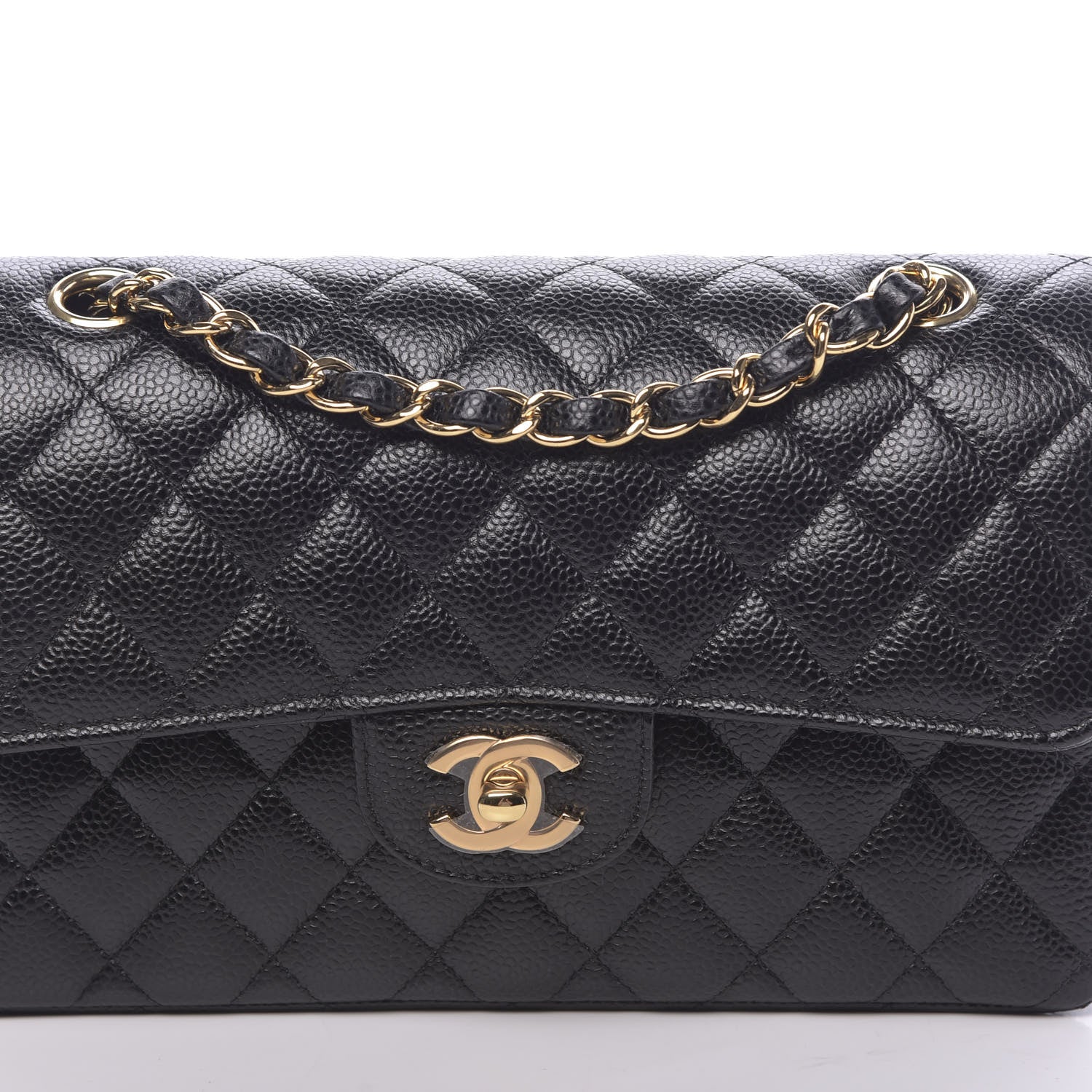 Chanel Caviar Quilted Small Double Flap Black 10 of 10