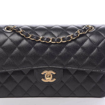 Chanel Caviar Quilted Small Double Flap Black 10 of 10
