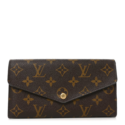 Louis Vuitton Monogram Sarah Wallet NM 1 of 6